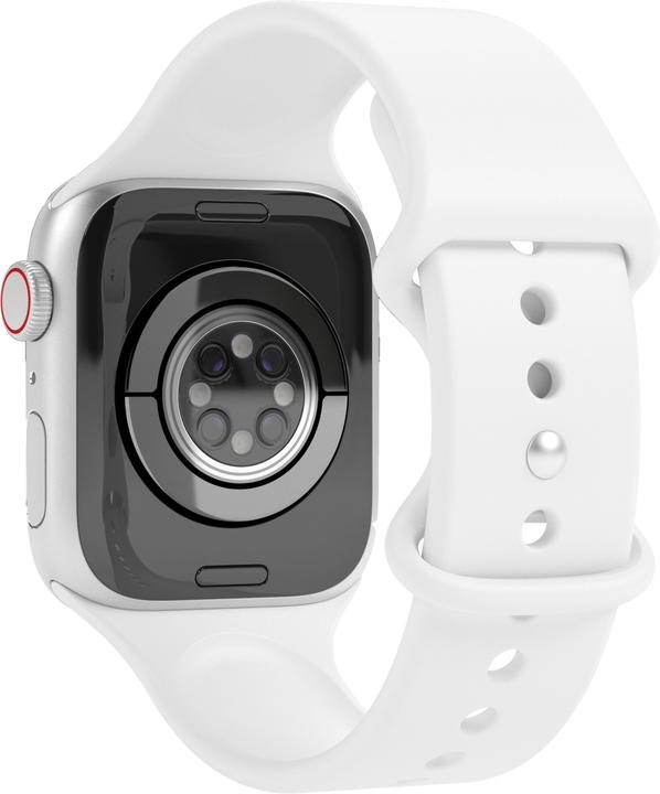 Produktbild Vonmählen Silicone Loop Case 2 Band One White 42/44/45/49mm (42 mm, 44 mm, 45 mm, 49 mm, Stainless Steel)