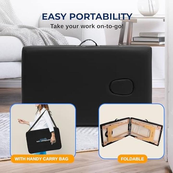 Image du produit SereneLife Table de Massage Portable