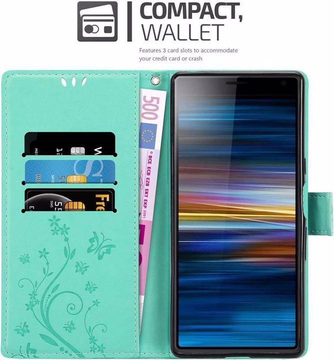 Immagine prodotto Cadorabo Copertina del libro di fiori (Sony Xperia 10, Sony Xperia XA3)