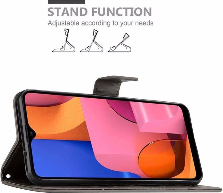 Actual product image Cadorabo Flower Book Cover (Samsung Galaxy A20s)