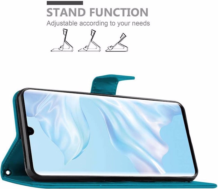 Produktbild Cadorabo Flower Book Cover (Huawei P30 Pro)