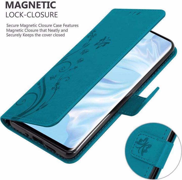 Produktbild Cadorabo Flower Book Cover (Huawei P30 Pro)