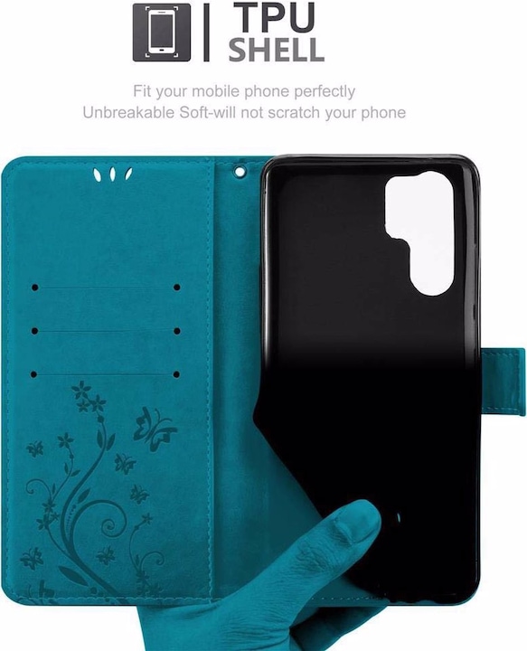 Produktbild Cadorabo Flower Book Cover (Huawei P30 Pro)