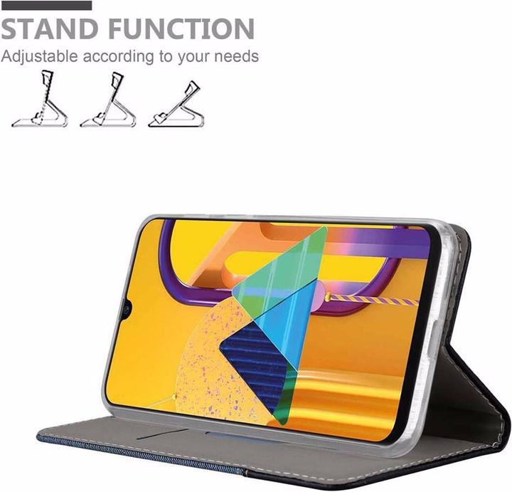 Actual product image Cadorabo Book Jeans Optics Cover (Samsung Galaxy M21)