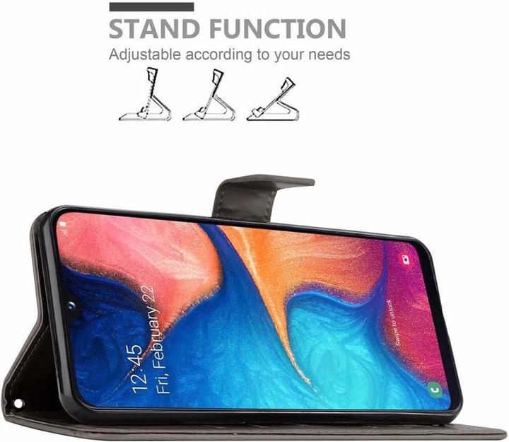 Actual product image Cadorabo Flower Book Cover (Samsung Galaxy A10e)