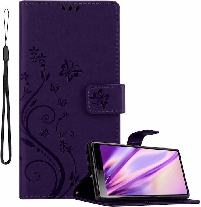 Actual product image Cadorabo Flower Book Cover (Sony Xperia 10, Sony Xperia XA3)