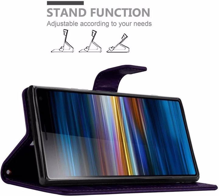 Actual product image Cadorabo Flower Book Cover (Sony Xperia XA3, Sony Xperia 10)