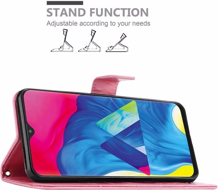 Produktbild Cadorabo Flower Book Cover (HTC One M10, Samsung Galaxy A10)