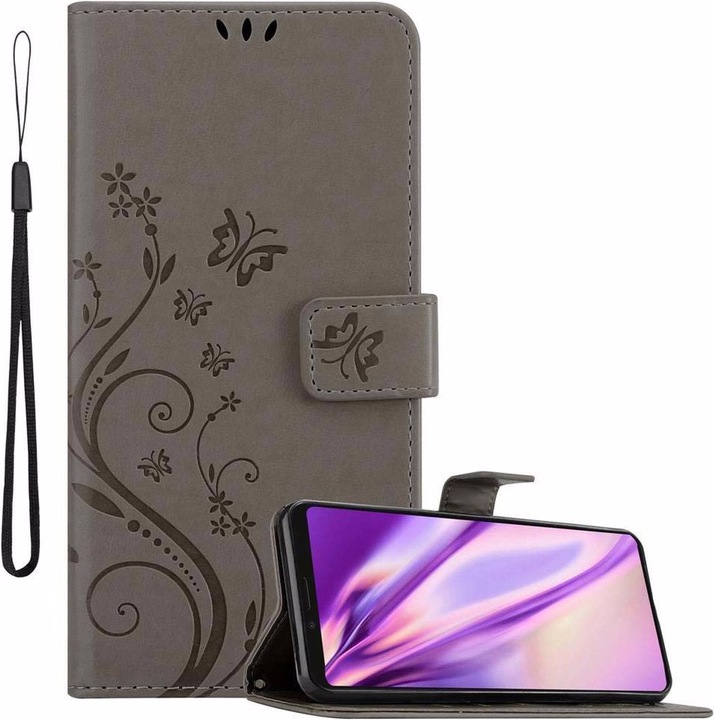 Actual product image Cadorabo Flower Book Cover (Sony Xperia 1, Sony Xperia XZ4)