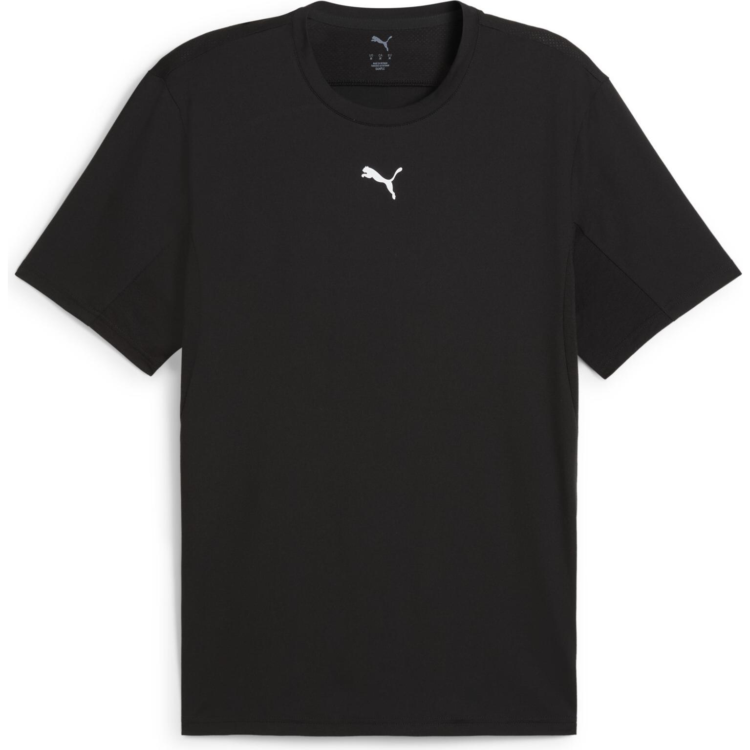 Puma, Herren, Sportshirt, M Cloudspun Soft Breathable Tee (XL), Schwarz, XL