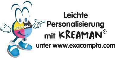 Produktbild Exacompta KREACOVER - Ordner A4 (A4, 70 mm, 1 Stück)