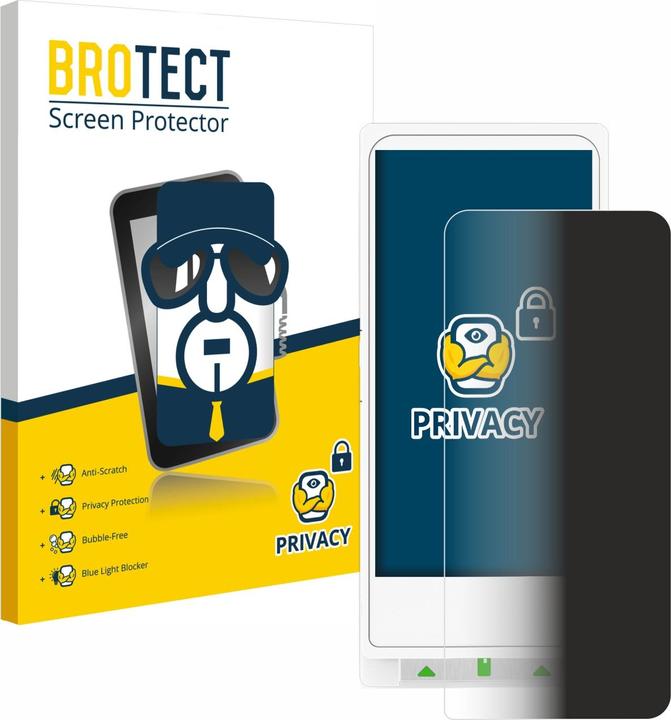 Produktbild BROTECT Sichtschutzfolie Anti-Spy Privacy Folie Blaulicht-Schutz (1 Stk., LG G Flex)