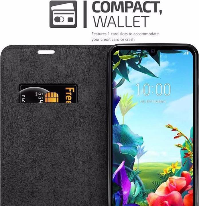 Productafbeelding Cadorabo Boek Onzichtbare Magneethoes (LG K40s)