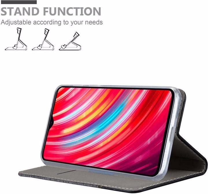 Produktbild Cadorabo Book Jeans Optik Cover (Xiaomi Redmi Note 8 Pro)