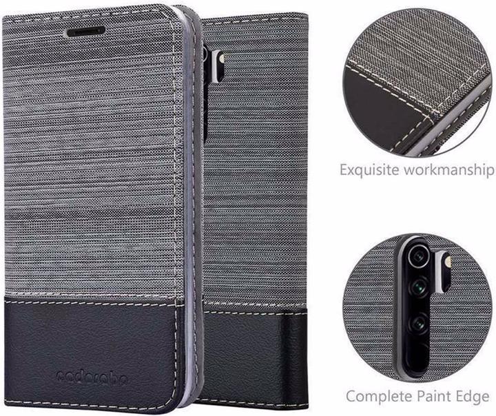 Produktbild Cadorabo Book Jeans Optik Cover (Xiaomi Redmi Note 8 Pro)