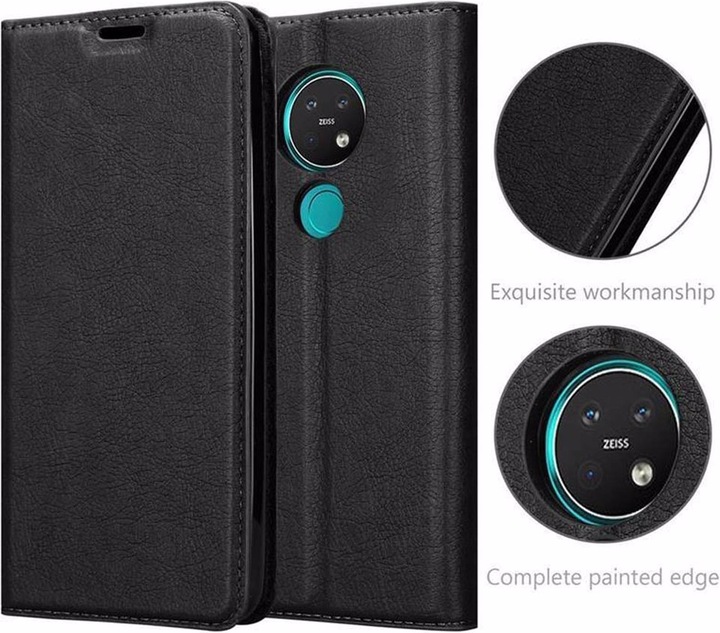 Actual product image Cadorabo Book Invisible Magnet Cover (Nokia 7.2)