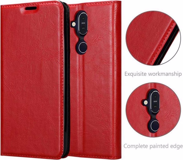 Actual product image Cadorabo Book Invisible Magnet Cover (Nokia 7.1 Plus)