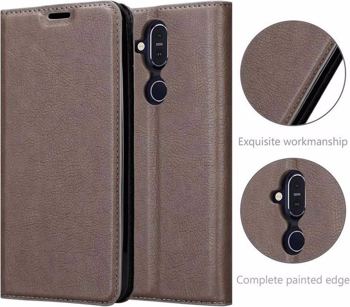 Produktbild Cadorabo Book Invisible Magnet Cover (Nokia 7.1 Plus)