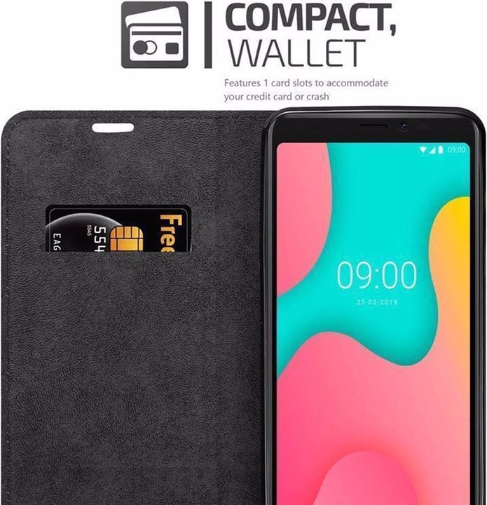 Actual product image Cadorabo Book Invisible Magnet Cover (Wiko Y60)
