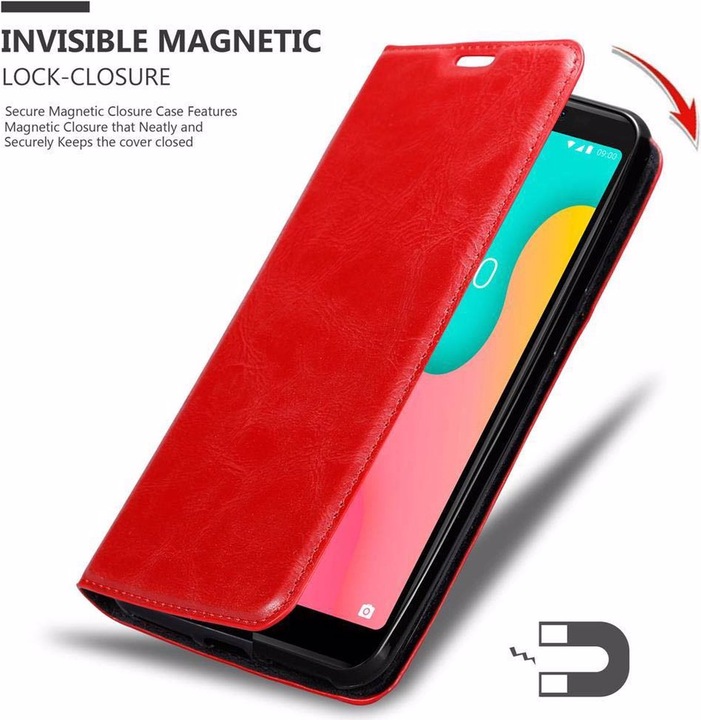Actual product image Cadorabo Book Invisible Magnet Cover (Wiko Y60)