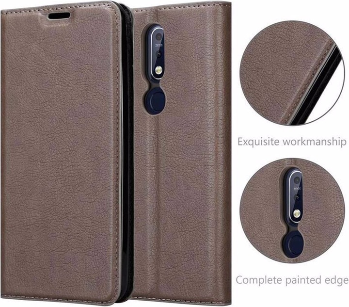Produktbild Cadorabo Book Invisible Magnet Cover (Nokia 7.1)