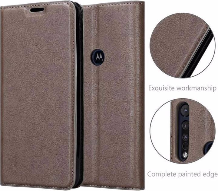 Productafbeelding Cadorabo Boek Onzichtbare Magneethoes (Motorola One Macro)