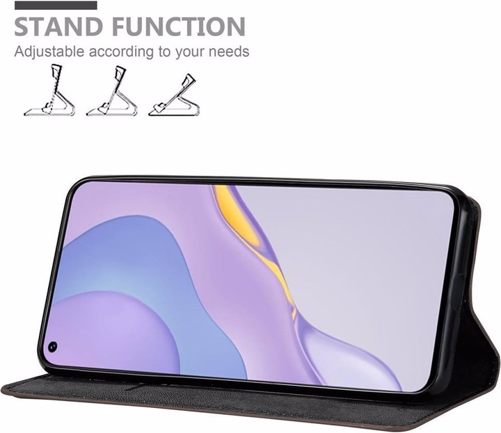Actual product image Cadorabo Book Invisible Magnet Cover (Huawei Nova 7 5G)