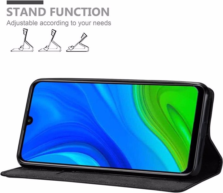 Actual product image Cadorabo Book Invisible Magnet Cover (Huawei P Smart (2020))