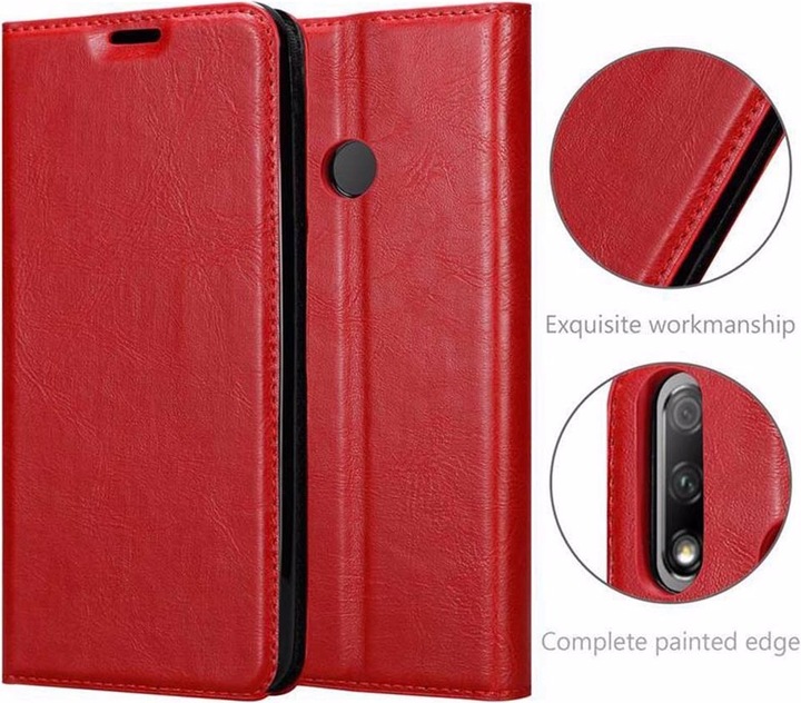 Actual product image Cadorabo Book Invisible Magnet Cover (Honor 9X)