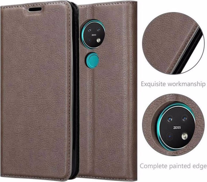Actual product image Cadorabo Book Invisible Magnet Cover (Nokia 7.2)