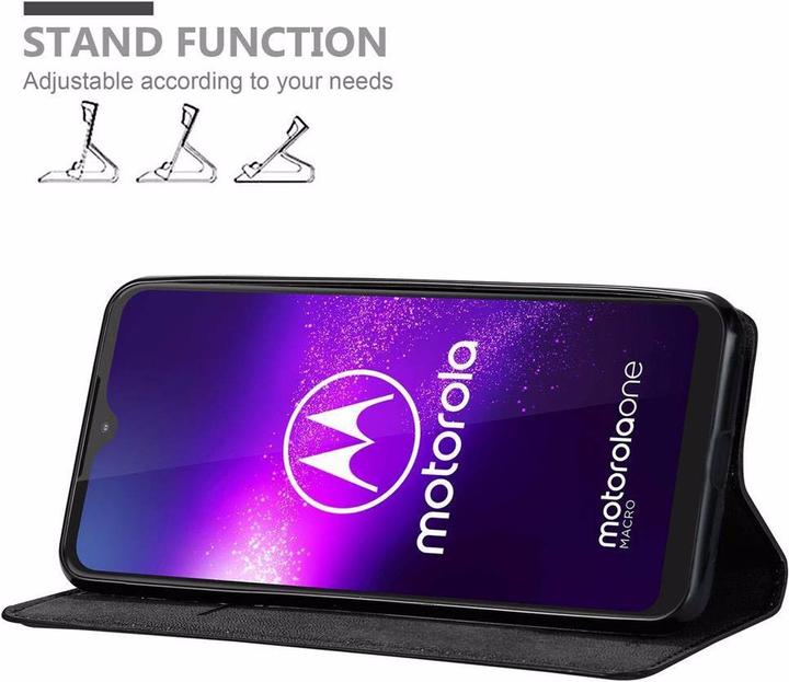 Image du produit Cadorabo Book Couverture magnétique invisible (Motorola Moto G8 Plus)