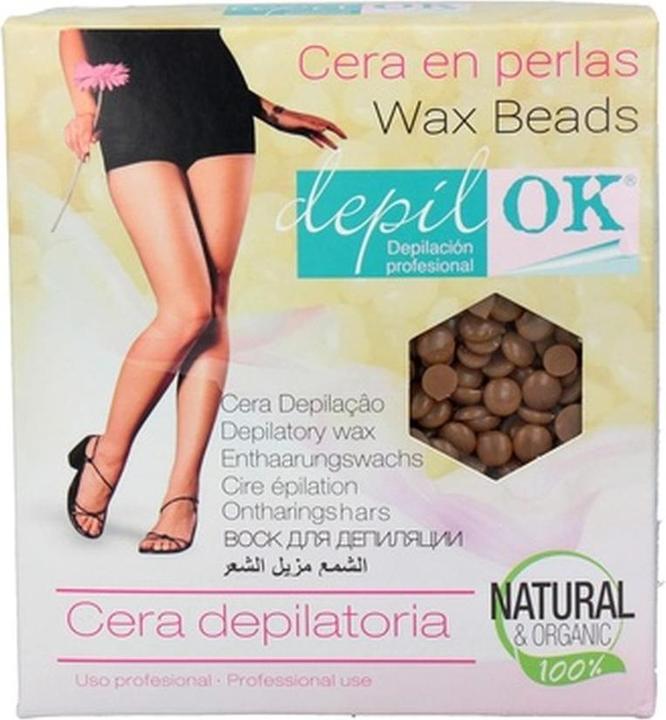 Produktbild Depil OK Chocolate Gold Pearl Wax 1000g