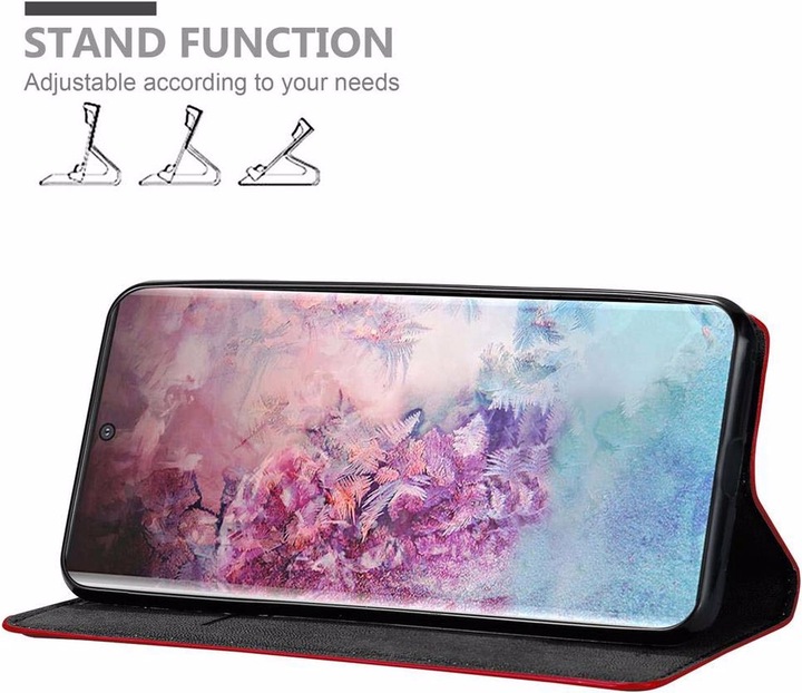 Actual product image Cadorabo Book Invisible Magnet Cover (Samsung Galaxy Note 10+)
