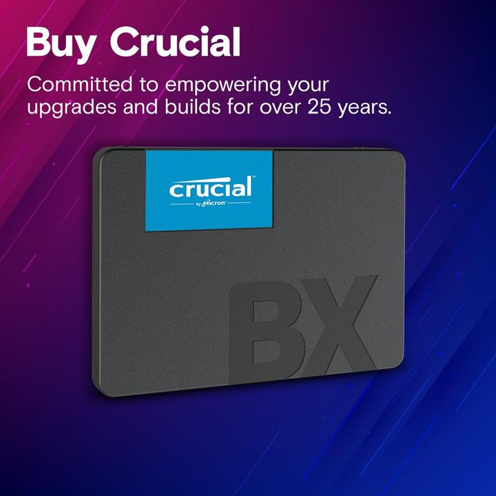 Actual product image Crucial BX500 (4000 GB, 2.5")