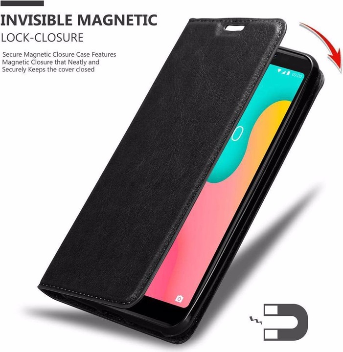 Actual product image Cadorabo Book Invisible Magnet Cover (Wiko Y60)