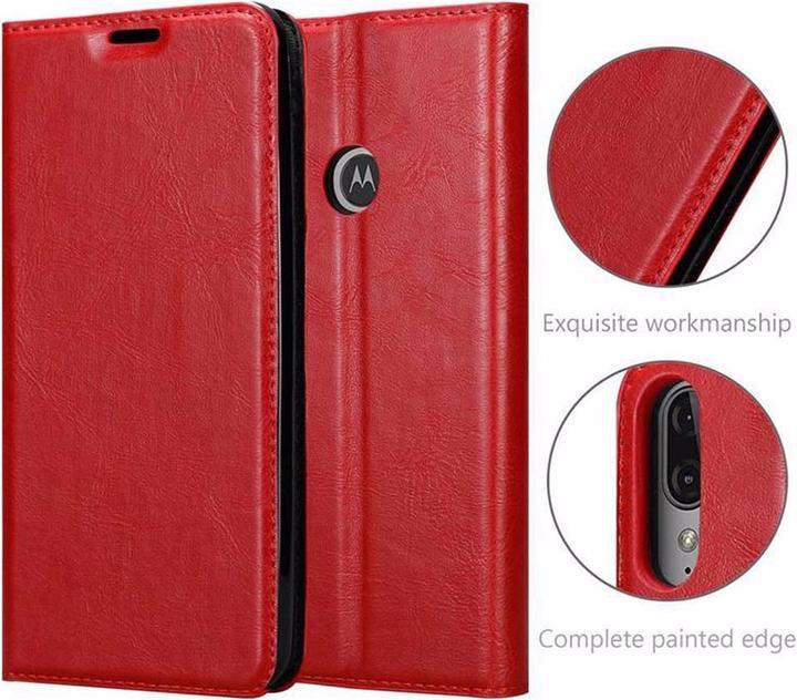 Produktbild Cadorabo Book Invisible Magnet Cover (Motorola Moto E6 Plus)