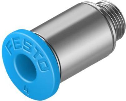 Festo Push-in Fitting, Male M5, 4mm, Hex (Rohrverschraubung)