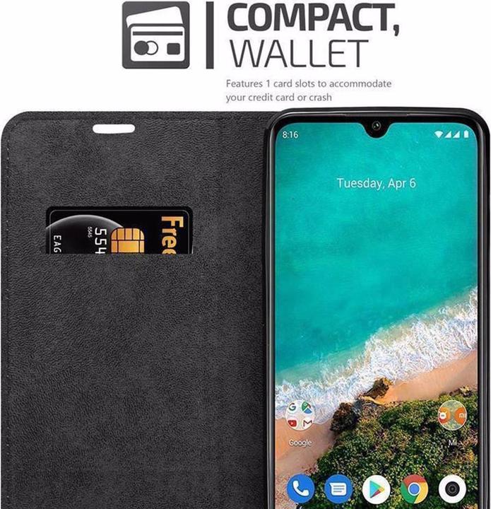 Actual product image Cadorabo Book Invisible Magnet Cover (Mi CC9)