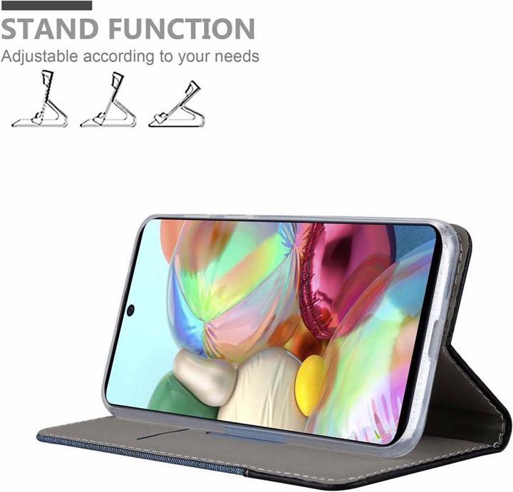 Actual product image Cadorabo Book Jeans Optics Cover (Samsung Galaxy A71)