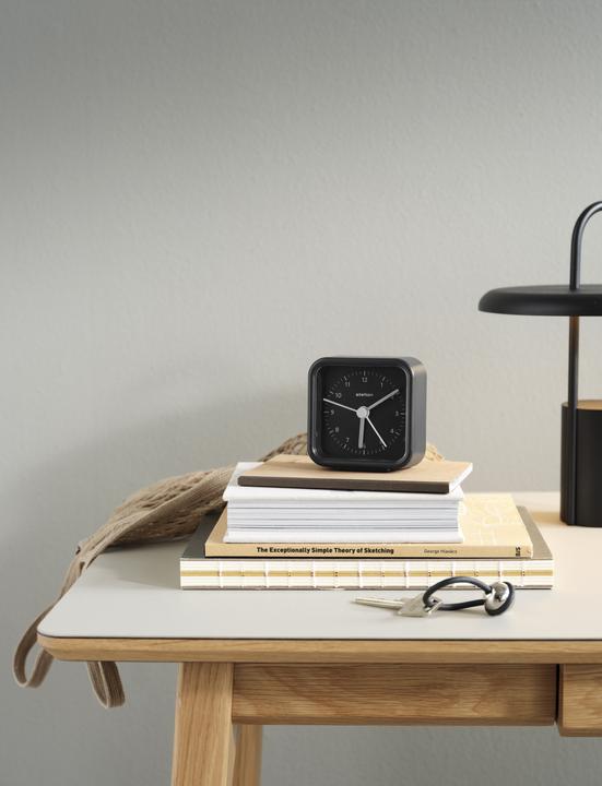 Image du produit Stelton Horloge d'alarme Okiru - Noir