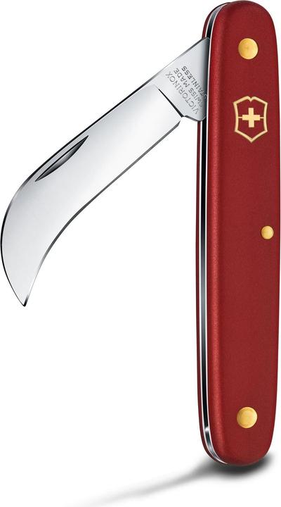 Produktbild Victorinox Taschen-/Gartenmesser, 1 Funktion, Gebogene Klinge, rot (5.10 cm)