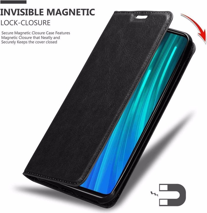 Produktbild Cadorabo Book Invisible Magnet Cover (Xiaomi Redmi Note 8 Pro)