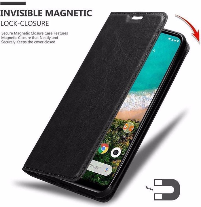 Actual product image Cadorabo Book Invisible Magnet Cover (Mi CC9)