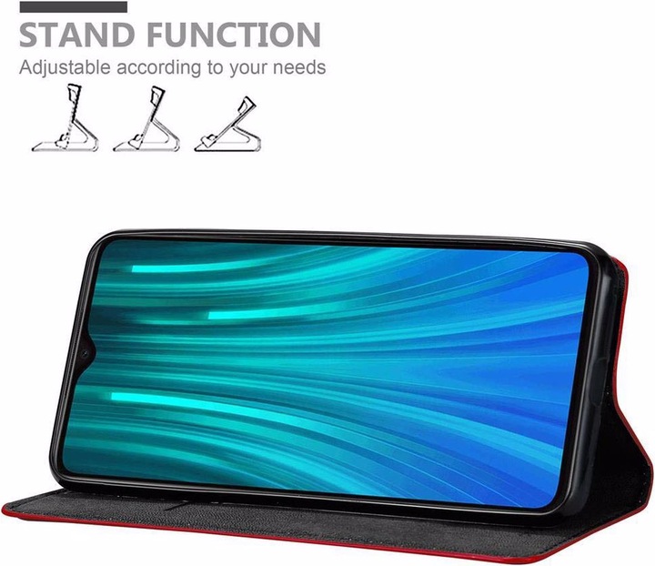 Actual product image Cadorabo Book Invisible Magnet Cover (Xiaomi Redmi Note 8 Pro)