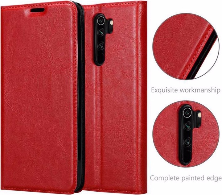 Actual product image Cadorabo Book Invisible Magnet Cover (Xiaomi Redmi Note 8 Pro)