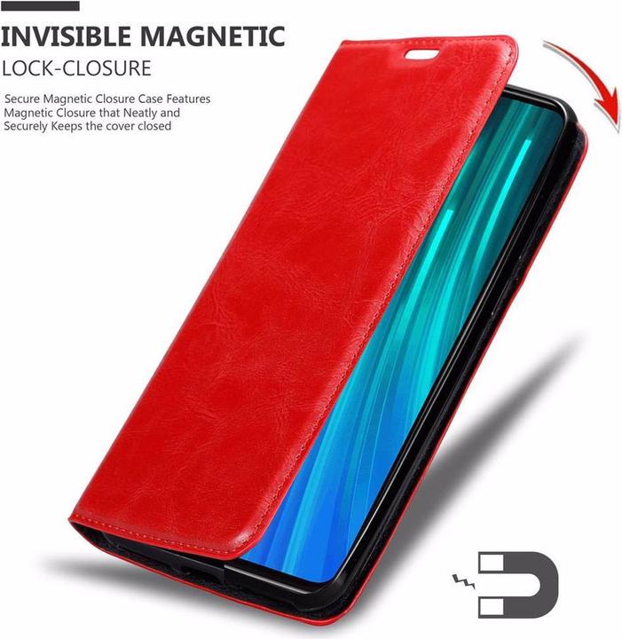 Produktbild Cadorabo Book Invisible Magnet Cover (Xiaomi Redmi Note 8 Pro)