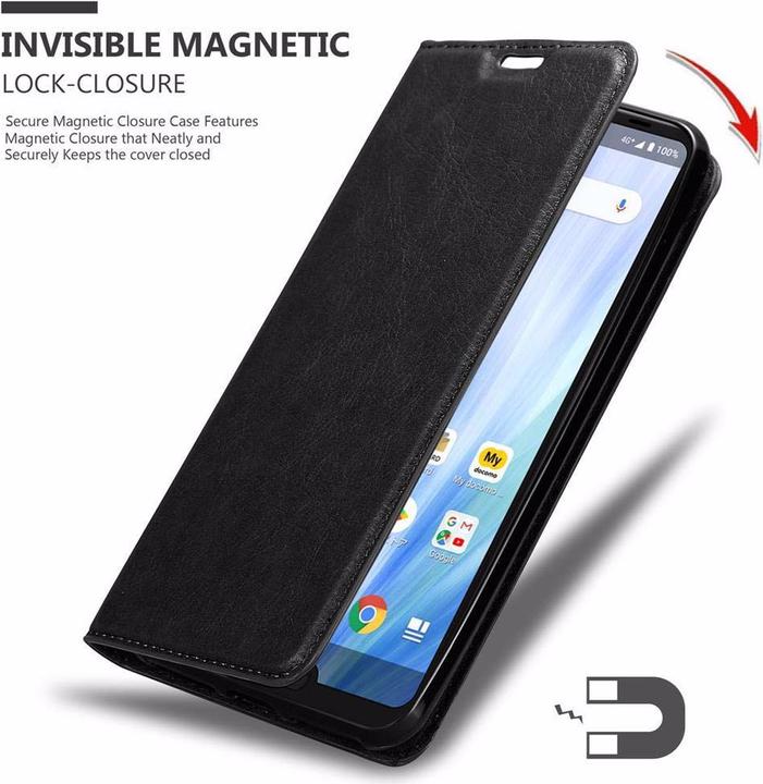 Productafbeelding Cadorabo Boek Onzichtbare Magneethoes (Sharp Aquos R3)