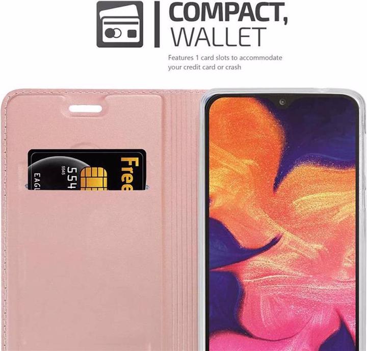 Actual product image Cadorabo Book Classy Style Cover (Samsung Galaxy A10, Samsung Galaxy M10)