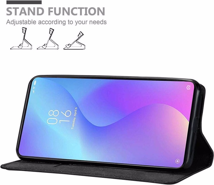 Actual product image Cadorabo Book Invisible Magnet Cover (Mi 9T Pro, Xiaomi Redmi K20 Pro, Xiaomi Redmi K20)