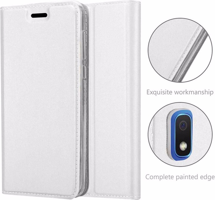 Actual product image Cadorabo Book Classy Style Cover (Samsung Galaxy A10, HTC One M10)